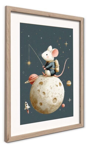 Otroška slika 30x40 cm Astro Mouse – Styler