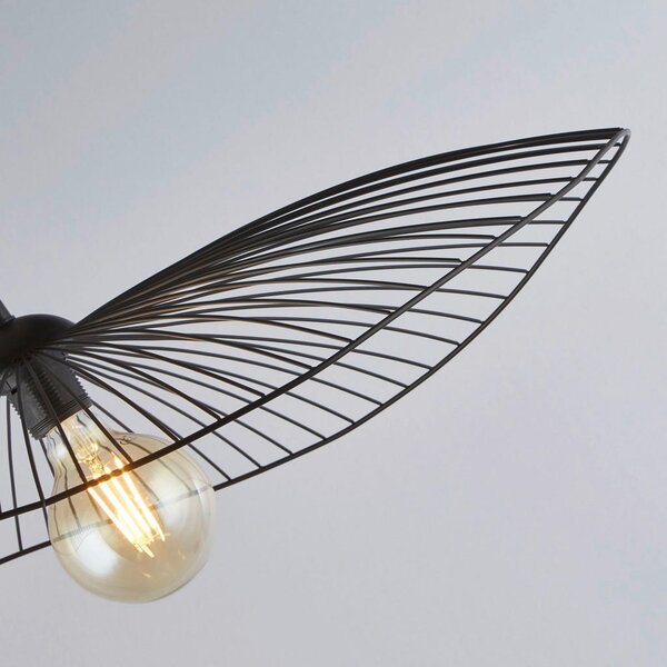VISEČA SVETILKA Wave Wire 71/120/53 cm 60 W E27