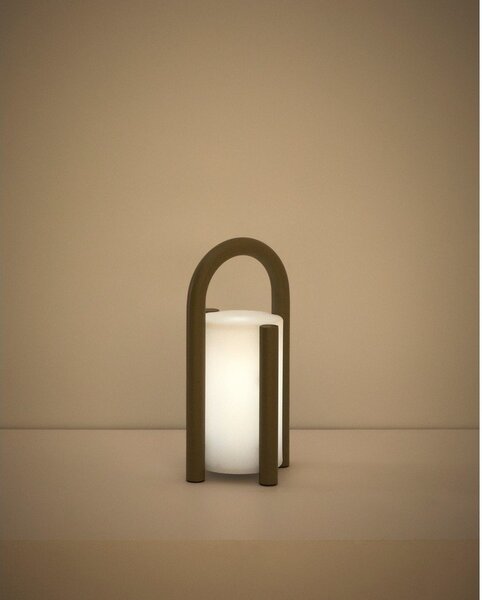 LED prenosljiva zunanja svetilka na USB ø 14 cm Leros – Kave Home