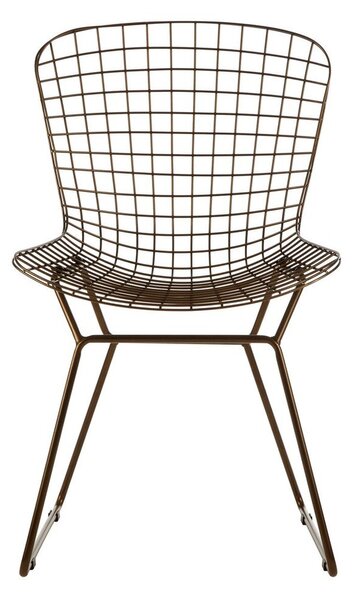 Kovinski jedilni stol v bronasti barvi District – Premier Housewares