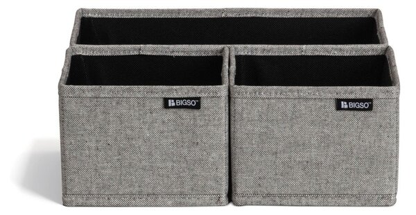 Tekstilni organizatorji za predal v kompletu 3 ks Soft Storage – Bigso