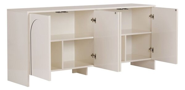 Kremno bela komoda 180x80x45 cm Arlen – Kalune Design