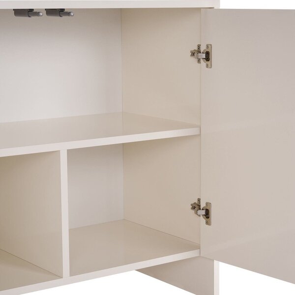 Kremno bela komoda 180x80x45 cm Arlen – Kalune Design