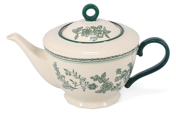 Zelen/slonokoščen porcelanast čajnik 920 ml Cyril – S|P Collection