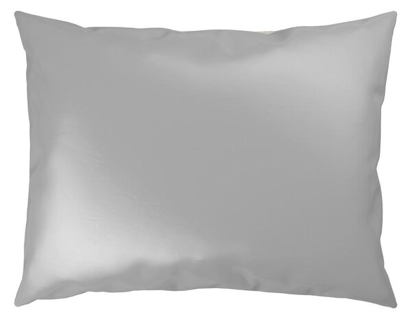 OBOJESTRANSKA POSTELJNINA 140/200 cm saten siva