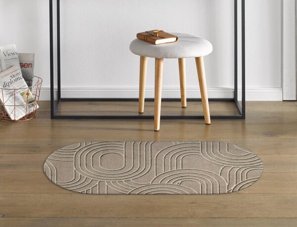 PREDPRAŽNIK Sand Twist 50/90 cm potiskano bež
