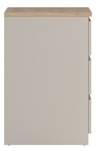 Kremno bela komoda 154x76x50 cm Naia – Tvilum