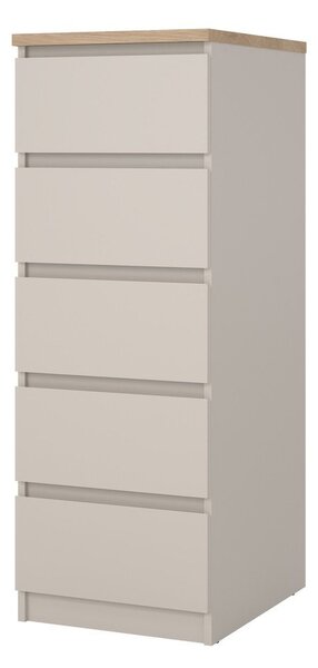 Kremno bela komoda 40x111x50 cm Naia – Tvilum