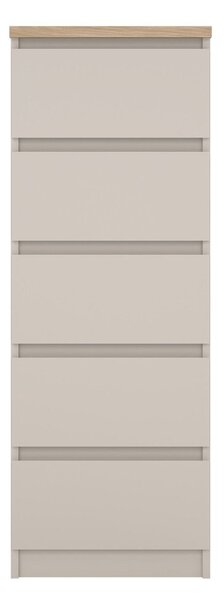 Kremno bela komoda 40x111x50 cm Naia – Tvilum