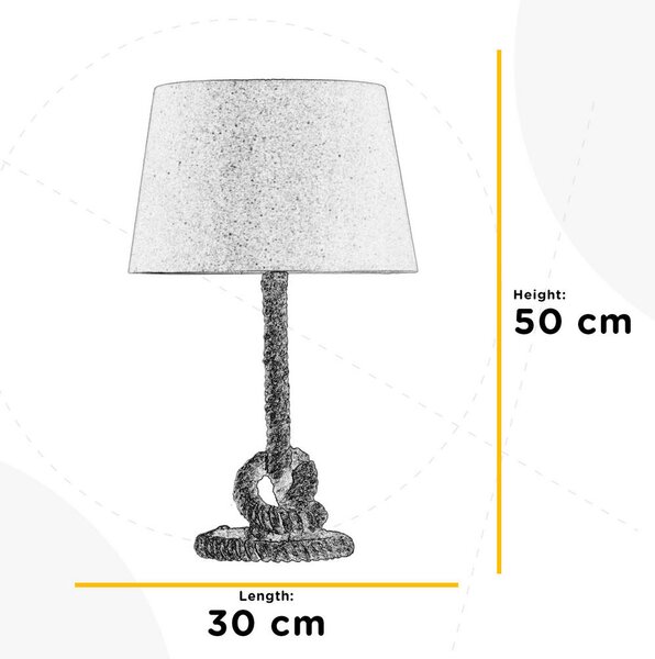 NAMIZNA SVETILKA 4839 CORDA-MAULI 30/30/50 cm