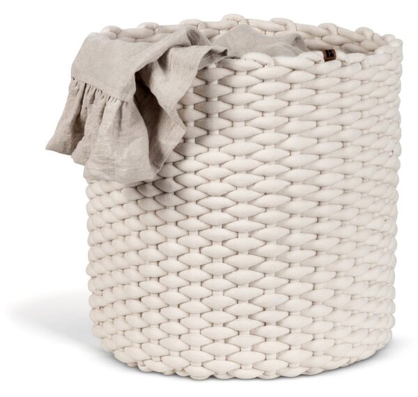 Tekstilna košara ø 40x40 cm Peach Skin Round XL – Bigso