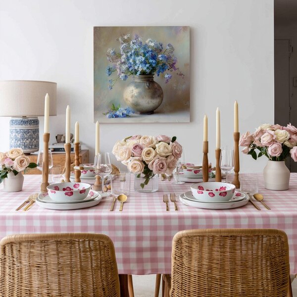 Tiskana slika na platnu 32x32 cm Forget-me-not – Styler