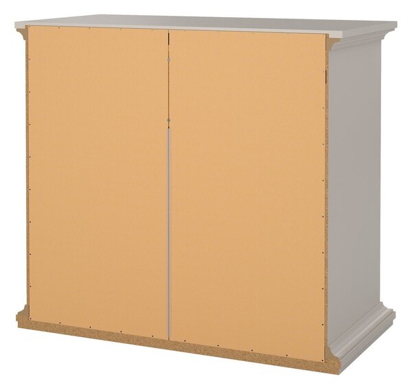 Kremno bela komoda 96x87x49 cm Paris – Tvilum