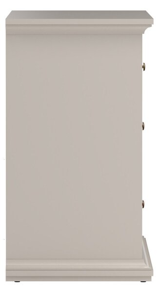 Kremno bela komoda 96x87x49 cm Paris – Tvilum