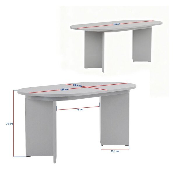 Raztegljiva jedilna miza z dodatno ploščo v orehovem dekorju 90x160 cm Sorell – Kalune Design