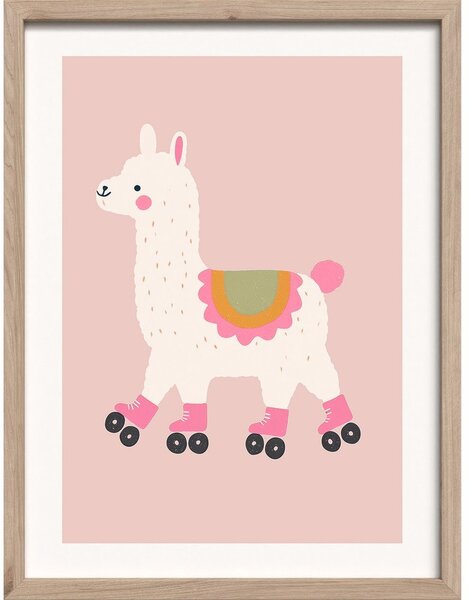 Otroška slika 30x40 cm Roller Llama – Styler