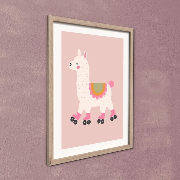 Otroška slika 30x40 cm Roller Llama – Styler