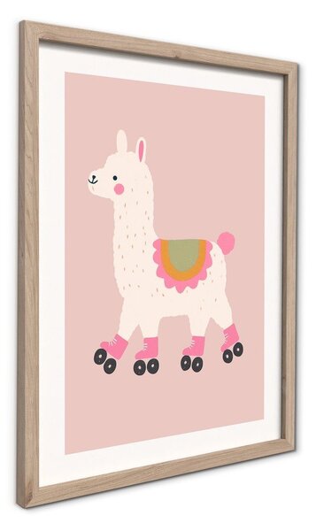 Otroška slika 30x40 cm Roller Llama – Styler