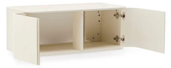 Bež stenska omarica za pod umivalnik 90x35 cm Salaya – Kave Home