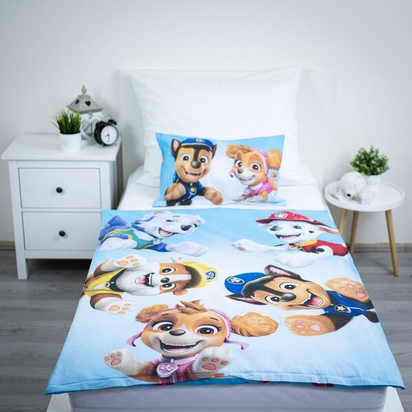 Bombažna otroška posteljnina za otroško posteljico 100x135 cm Paw Patrol – Jerry Fabrics