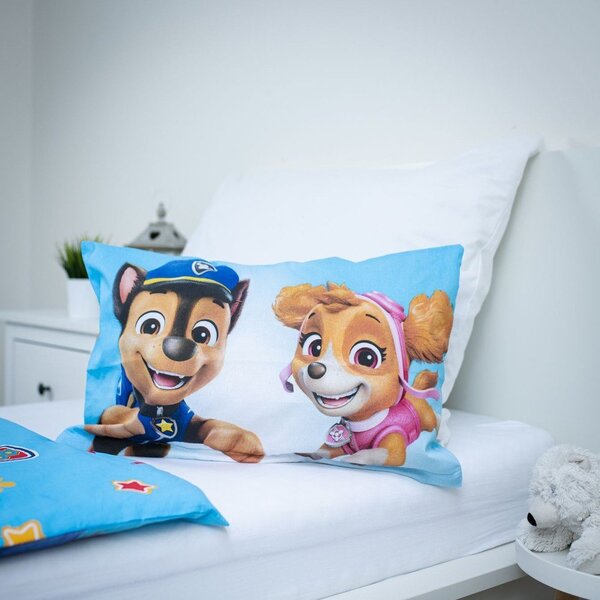 Bombažna otroška posteljnina za otroško posteljico 100x135 cm Paw Patrol – Jerry Fabrics