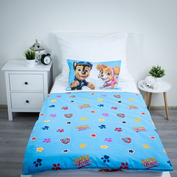 Bombažna otroška posteljnina za otroško posteljico 100x135 cm Paw Patrol – Jerry Fabrics