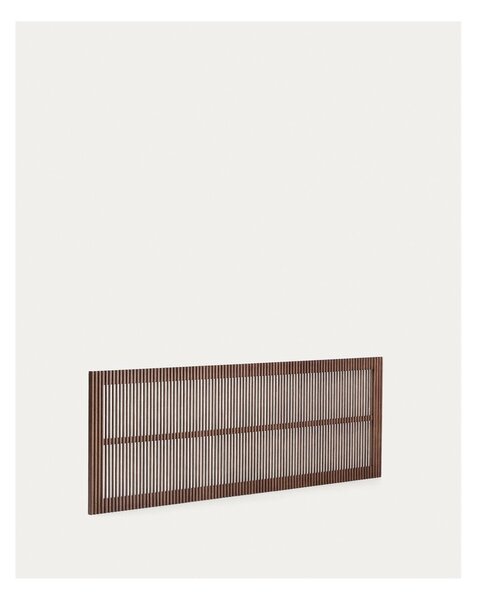 Vzglavje iz masivnega jesena v temni naravni barvi 195x70 cm Beyla – Kave Home