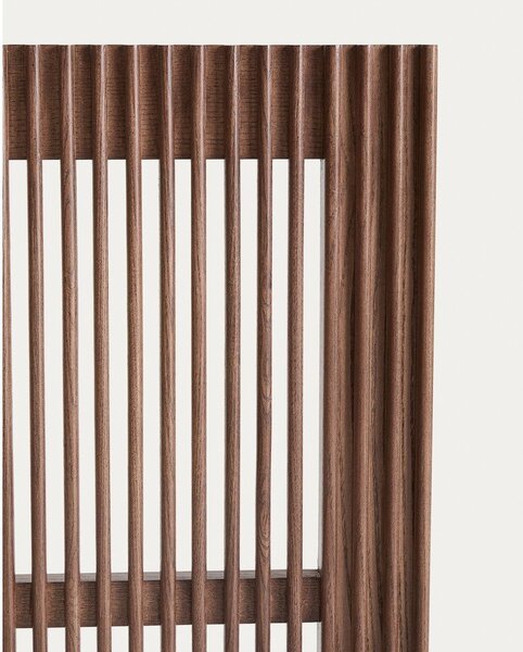 Vzglavje iz masivnega jesena v temni naravni barvi 195x70 cm Beyla – Kave Home
