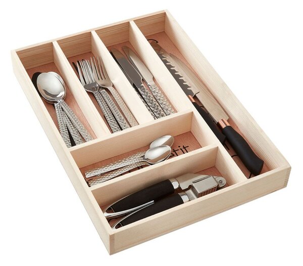 Lesen organizator za pribor v naravni barvi 30 x 42 cm Bessan – Premier Housewares