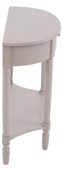 Siva stranska mizica iz masivnega bora 33x81 cm Heritage – Premier Housewares