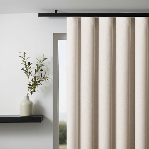 Kremno bela zavesa za delno zatemnitev 140x250 cm Calisto – Filumi