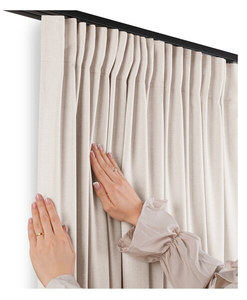 Kremno bela zavesa za delno zatemnitev 140x250 cm Calisto – Filumi