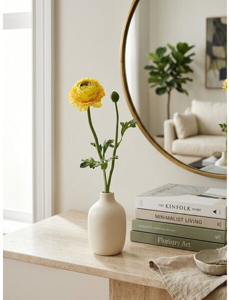 Umetna rastlina (višina 50 cm) Buttercup – Ego Dekor