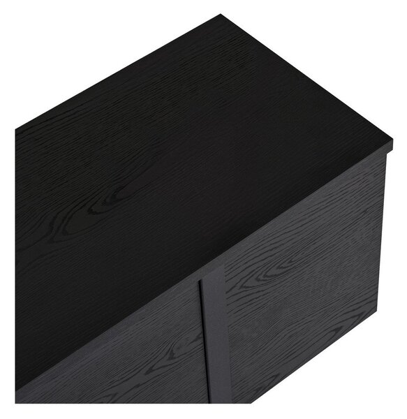 Črna TV omarica 180x50x30 cm Onera – Kalune Design