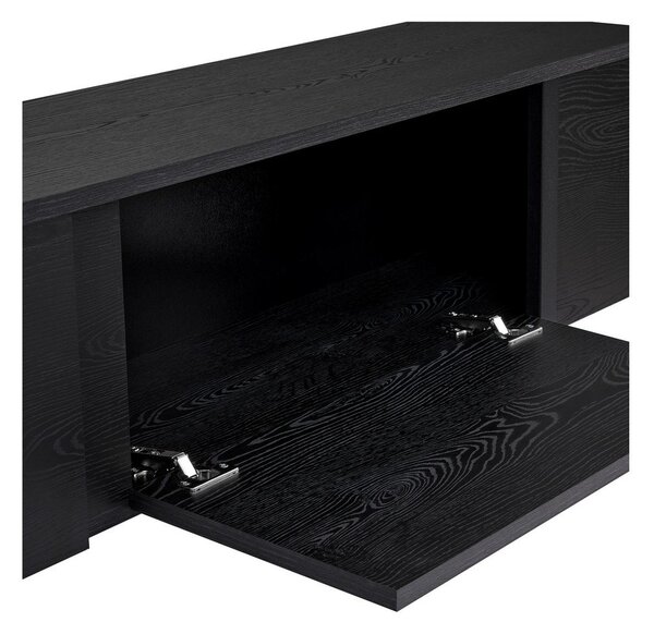Črna TV omarica 180x50x30 cm Onera – Kalune Design