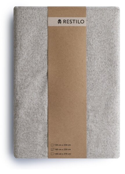Sivorjava zatemnitvena zavesa 140x250 cm Corita – Restilo