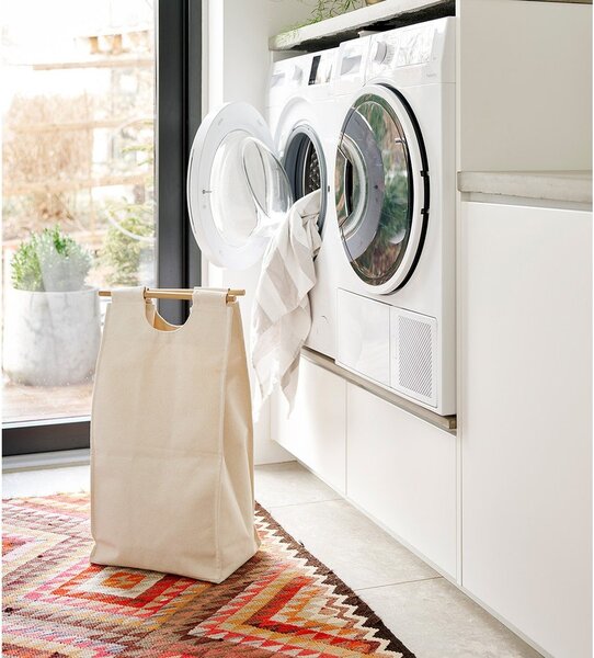 Svetlo siv stenski koš za perilo Laundry Box – ReCollector