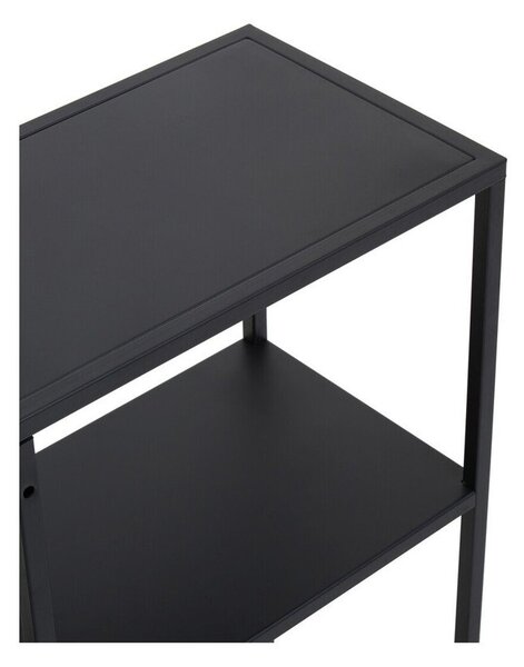Črn jeklen regal 80x81x26 cm Acero – Premier Housewares