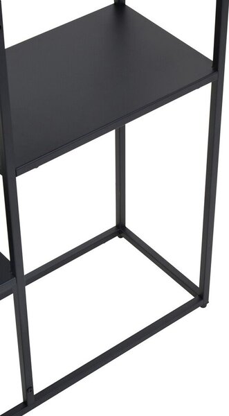 Črn jeklen regal 80x81x26 cm Acero – Premier Housewares
