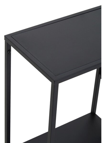 Črn jeklen regal 80x81x26 cm Acero – Premier Housewares