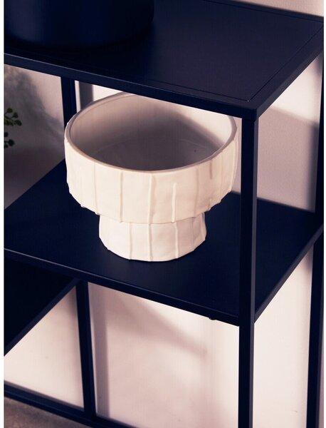 Črn jeklen regal 80x81x26 cm Acero – Premier Housewares
