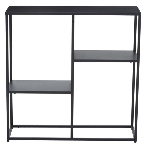 Črn jeklen regal 80x81x26 cm Acero – Premier Housewares