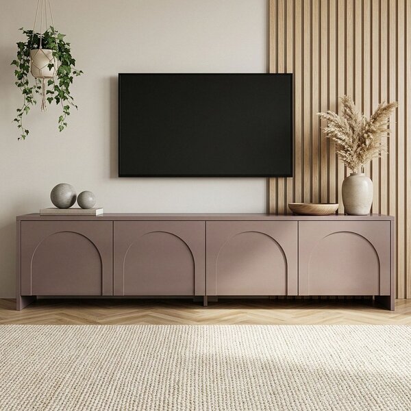 Sivorjava TV omarica 180x45x32 cm Aurelia – Kalune Design