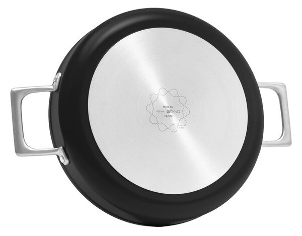 Ponev s pokrovko/s keramično prevleko ø 28 cm Meda 4.0 – FABINI