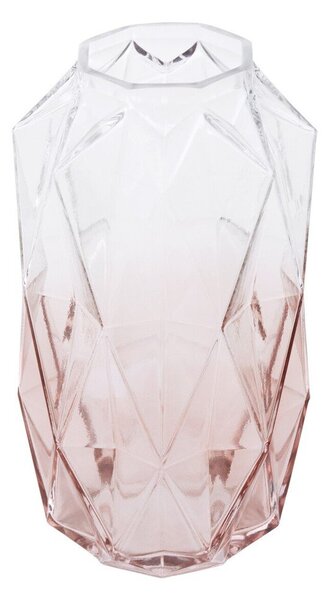 Rožnata steklena vaza (višina 28 cm) Brice – Premier Housewares