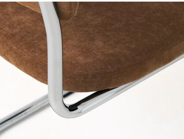Jedilni stol v barvi terakote Griffin – Unique Furniture