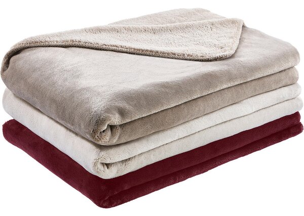 DEKORATIVNA ODEJA KREPPA 150/200 cm bordo