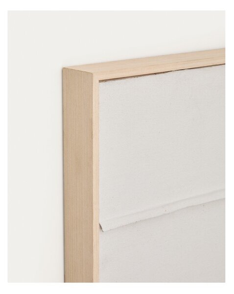 Ročno naslikana/3D slika z okvirjem/na platnu 80x100 cm Klis – Kave Home