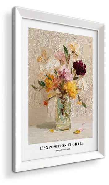 Tiskana slika z okvirjem 56x75 cm Sunny Bouquet – Styler