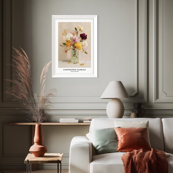 Tiskana slika z okvirjem 56x75 cm Sunny Bouquet – Styler